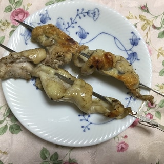 ビールにぴったりのおうちで焼き鳥